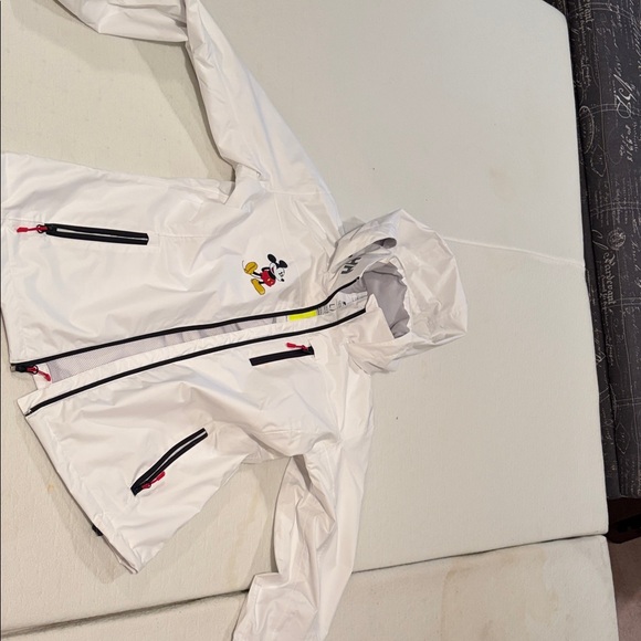 Helly Hansen Gray Jacket with Mesh Lining Mickey Mouse on front